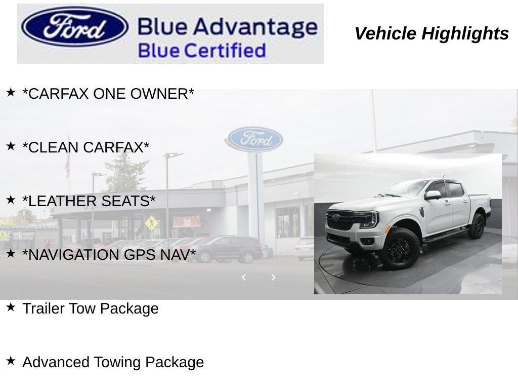 Certified 2026 Ford Ranger Lariat w/ FX4 Off-Road Package AWD/4WD image 9