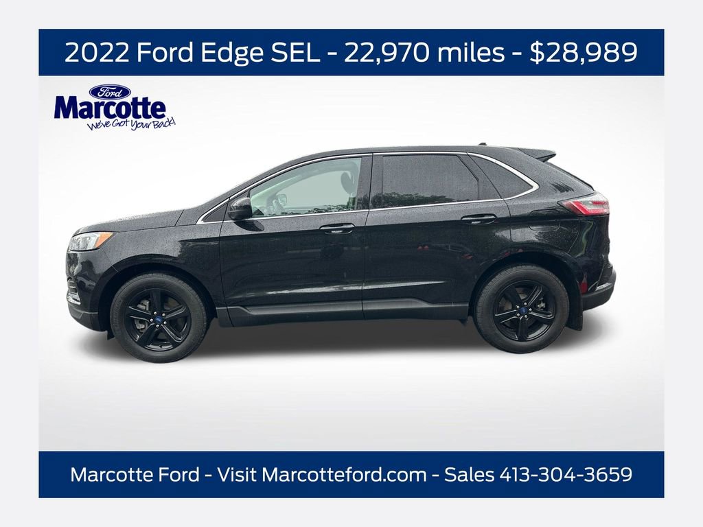 Certified 2022 Ford Edge SEL w/ Convenience Package AWD/4WD 360° Tour