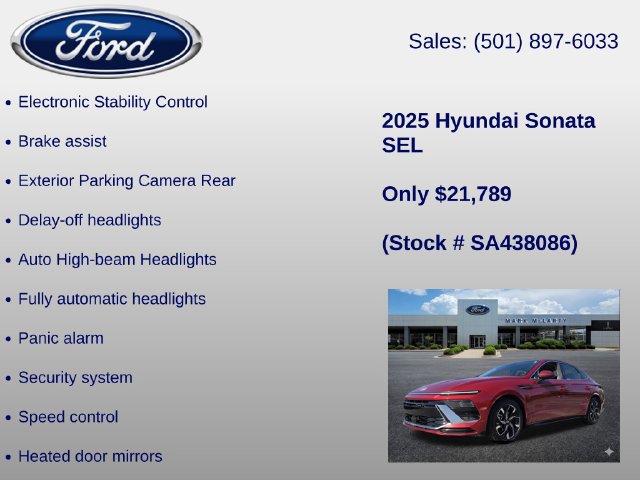 Used 2025 Hyundai Sonata SEL FWD image 24