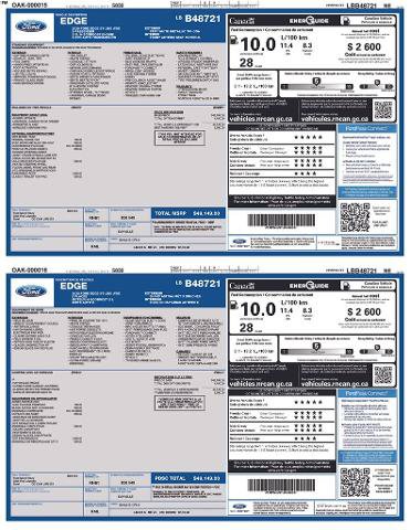 Certified 2020 Ford Edge ST-Line AWD/4WD image 5