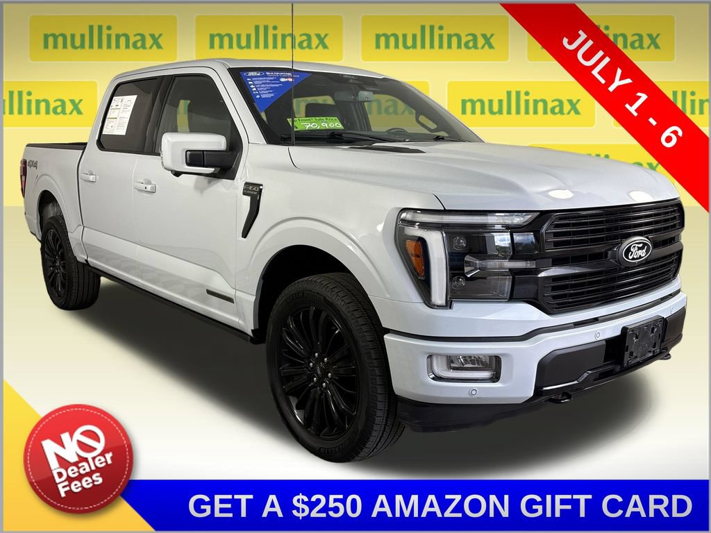 Certified 2025 Ford F150 Platinum w/ Equipment Group 702A High