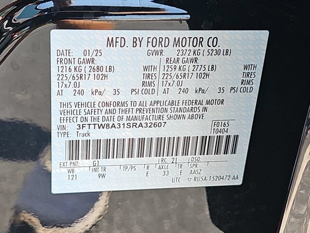 Certified 2025 Ford Maverick XL FWD image 36