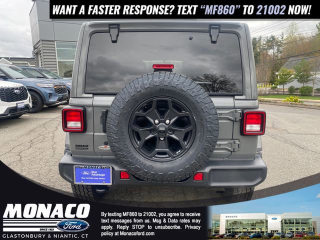 Used 2020 Jeep Wrangler Unlimited Sahara AWD/4WD image 4