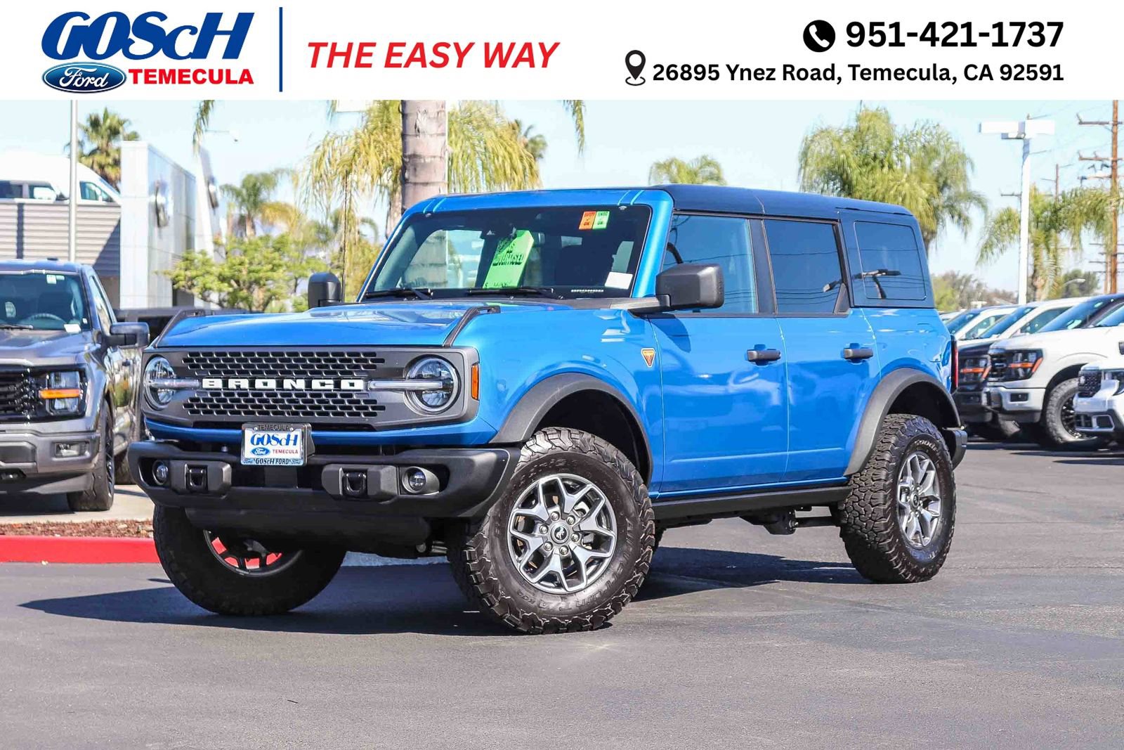 Certified 2025 Ford Bronco Badlands AWD/4WD image 1