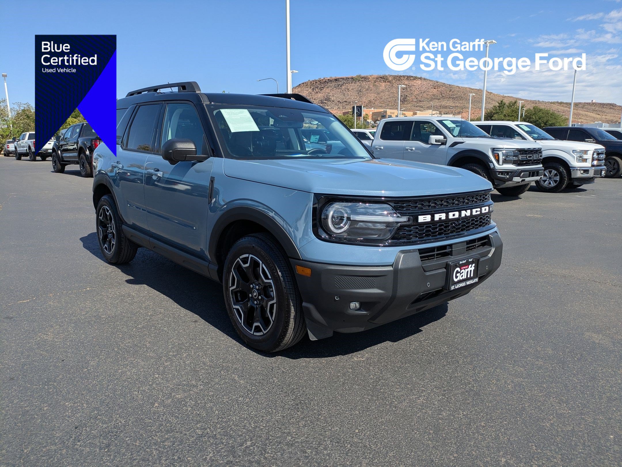 Certified 2025 Ford Bronco Sport Outer Banks w/ Outer Banks Tech Package+ AWD/4WD image 1