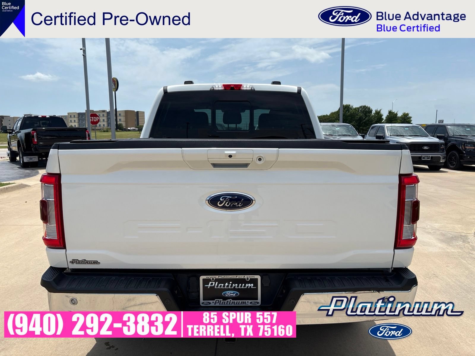 Certified 2022 Ford F150 Lariat w/ Equipment Group 501A Mid AWD/4WD image 4