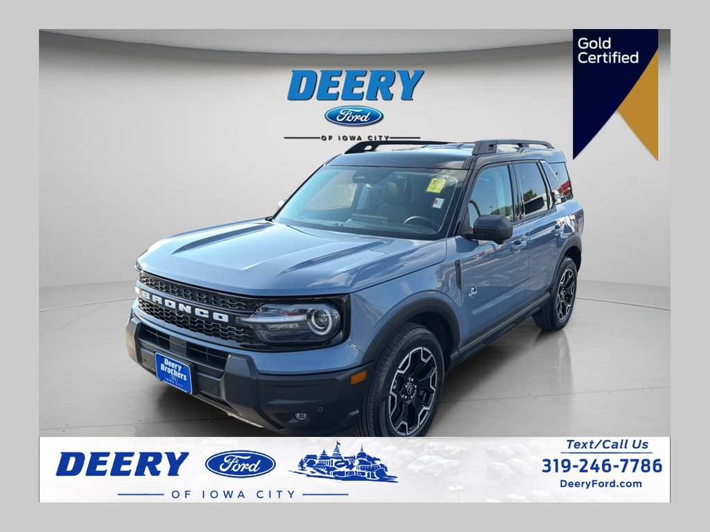 Certified 2025 Ford Bronco Sport Outer Banks w/ Outer Banks Tech Package+ AWD/4WD image 1