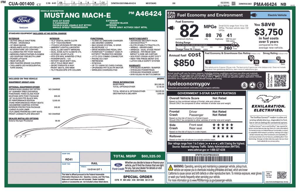 Certified 2023 Ford Mustang Mach-E GT w/ GT Performance Edition AWD/4WD image 28