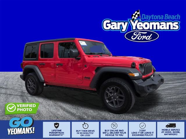 Used 2024 Jeep Wrangler Unlimited Sport AWD/4WD video 1