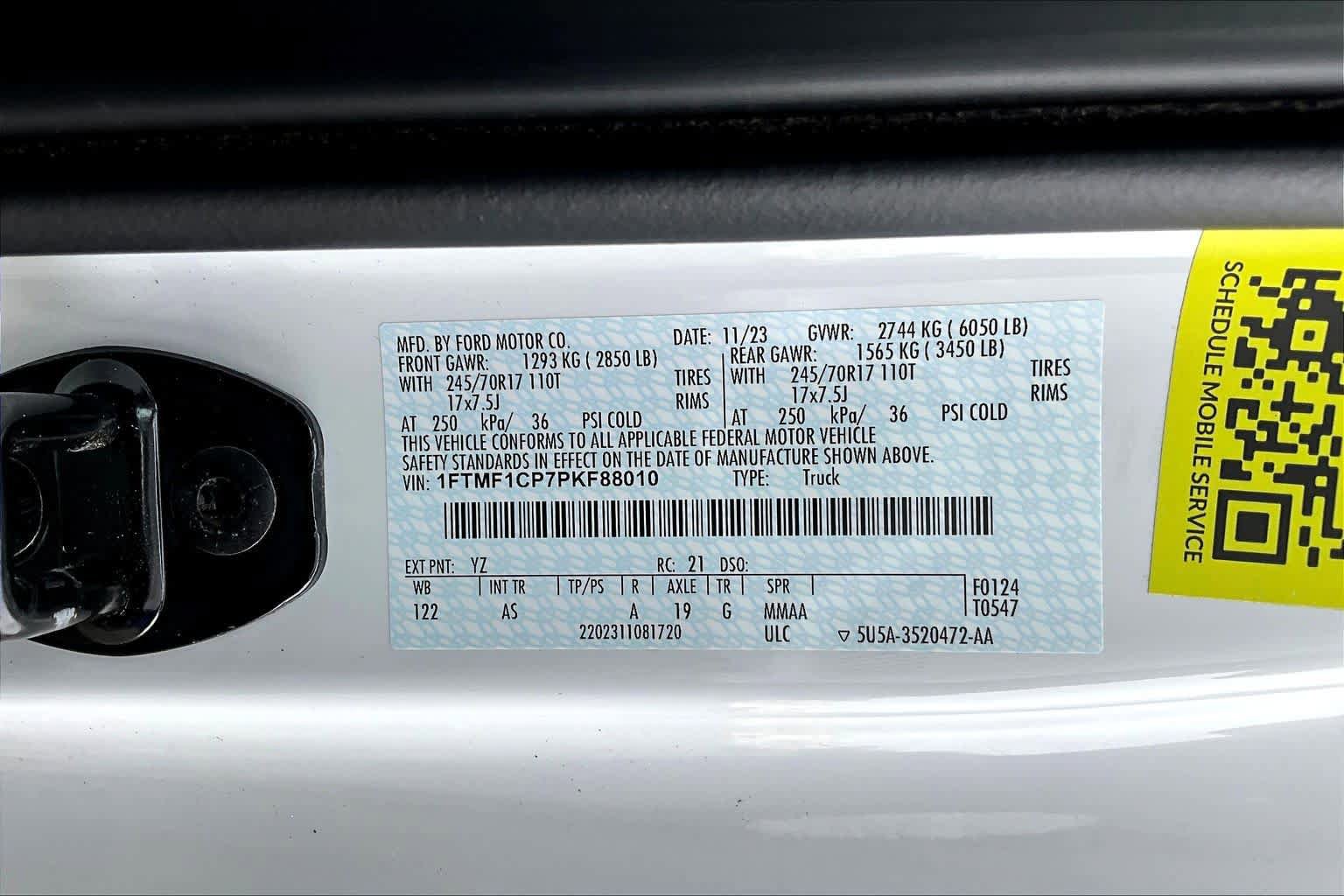 Certified 2023 Ford F150 XL RWD image 27
