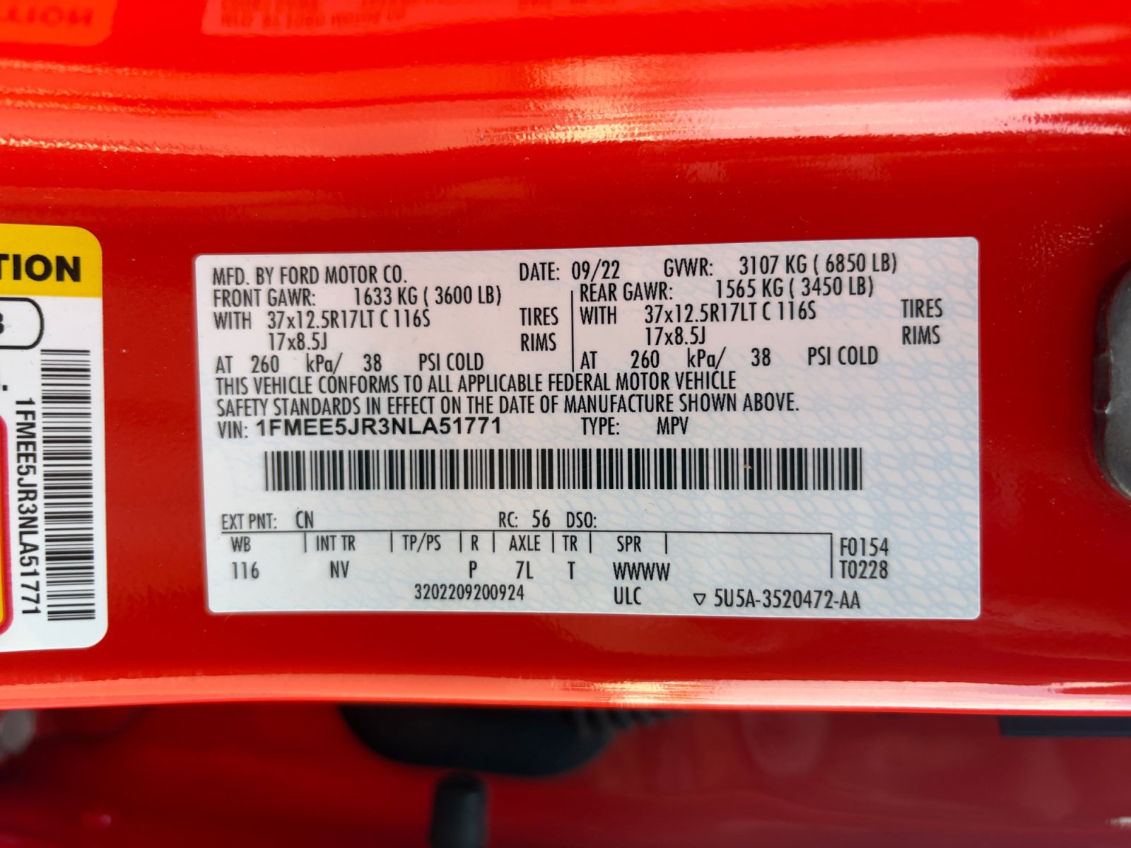 Certified 2022 Ford Bronco Raptor AWD/4WD image 25