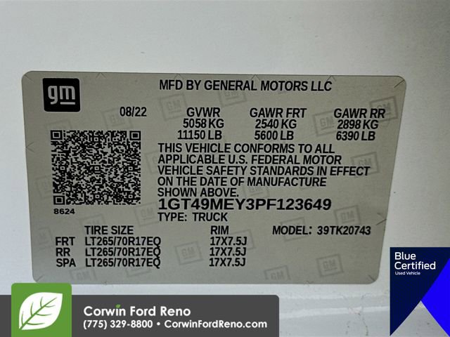 Used 2023 GMC Sierra 2500 SLE w/ X31 Off-Road Package image 34