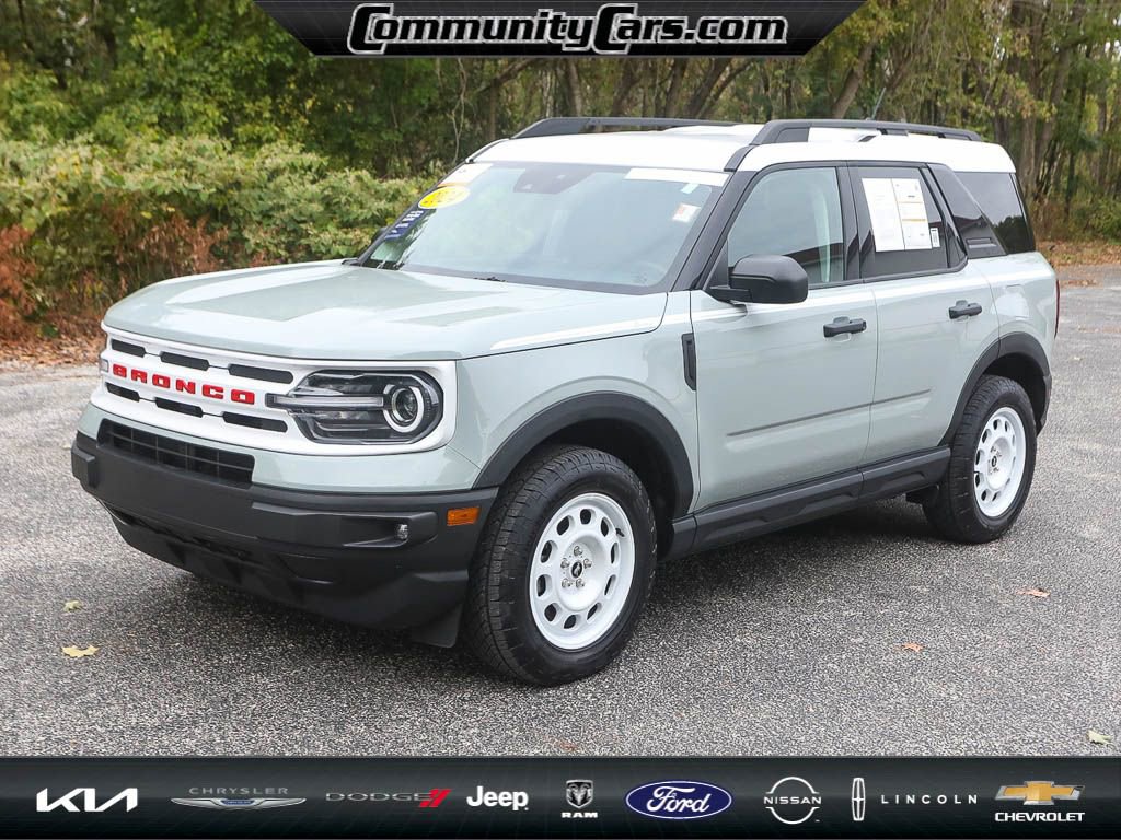 Certified 2024 Ford Bronco Sport Heritage w/ Heritage Convenience Package