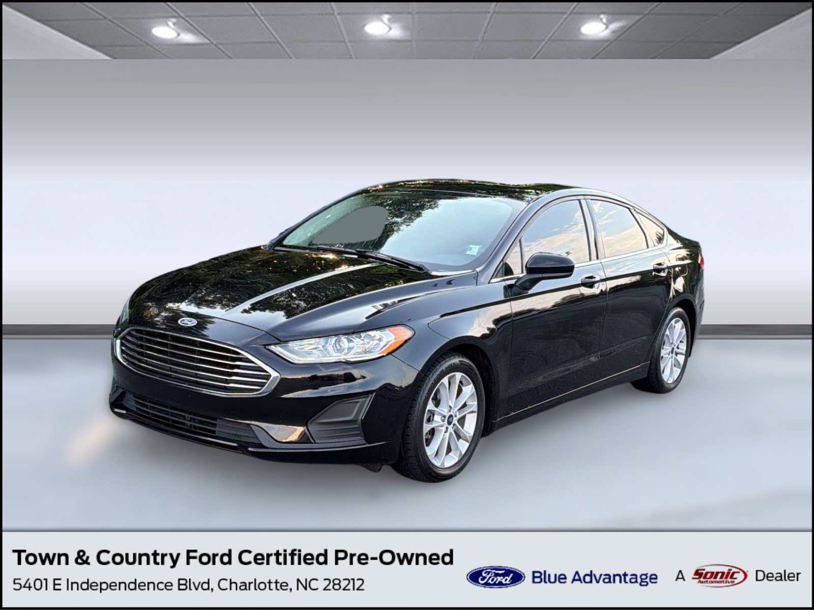 Certified 2020 Ford Fusion SE FWD image 1
