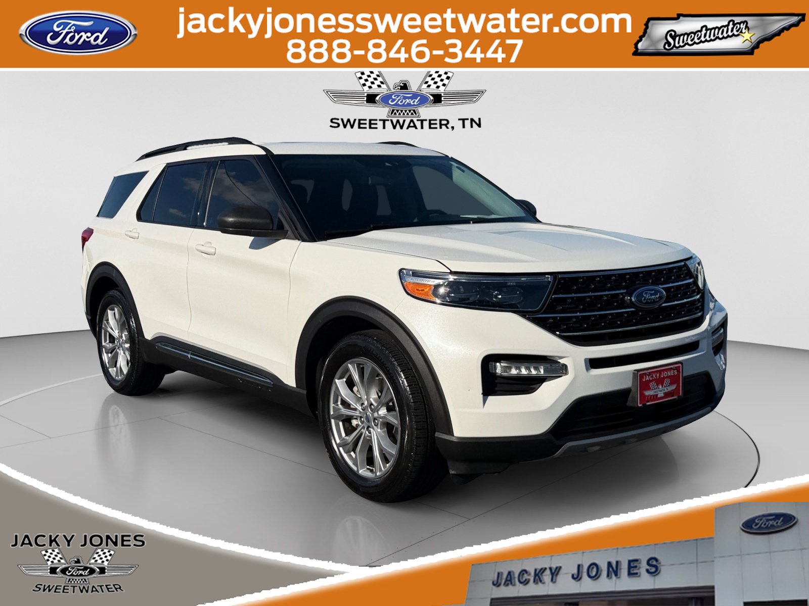 Certified 2020 Ford Explorer XLT w/ Equipment Group 202A RWD image 7