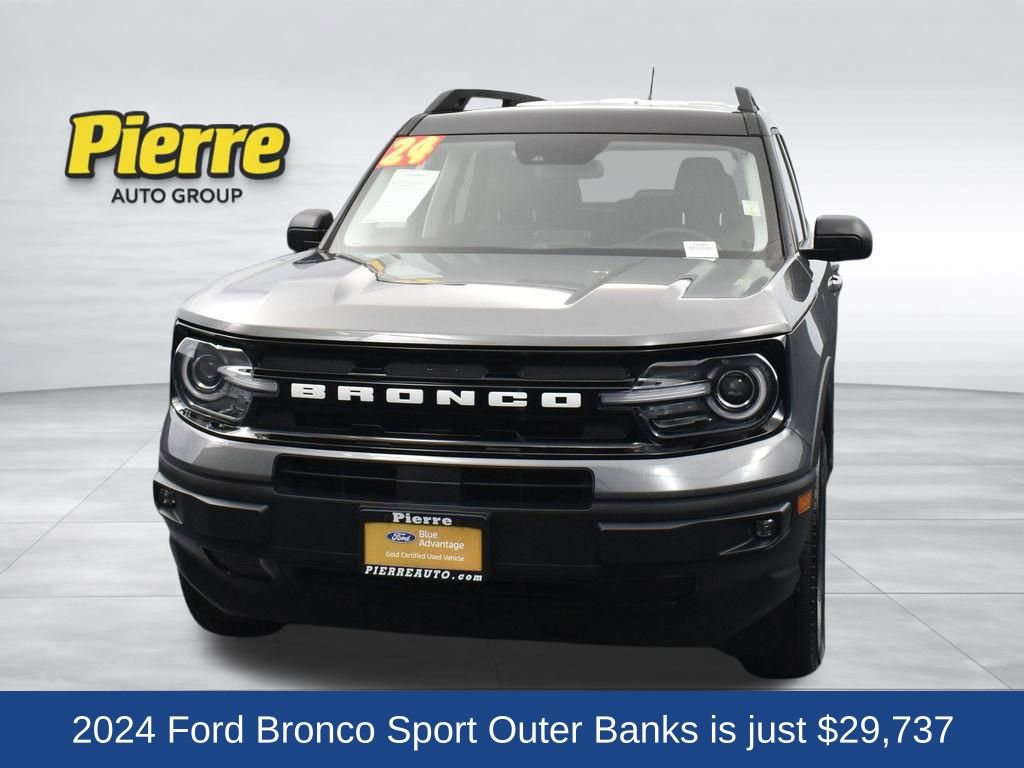 Certified 2024 Ford Bronco Sport Outer Banks w/ Tech Package