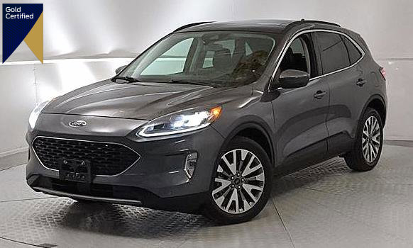 Certified 2022 Ford Escape Titanium w/ Class II Trailer Tow Package