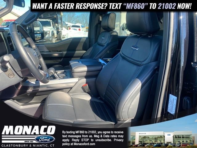 Certified 2024 Ford F150 Platinum w/ Equipment Group 702A High image 15