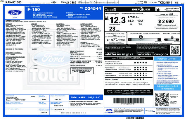 Certified 2026 Ford F150 Lariat AWD/4WD image 34