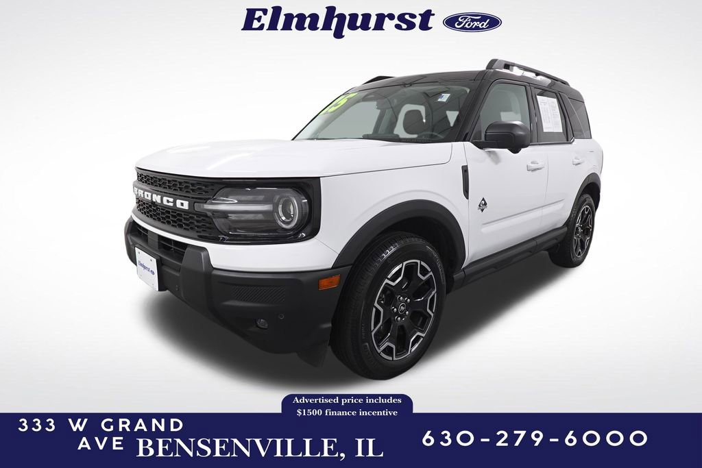 Certified 2025 Ford Bronco Sport Outer Banks w/ Outer Banks Tech Package+