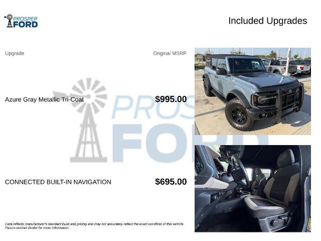 Certified 2023 Ford Bronco Wildtrak AWD/4WD image 3