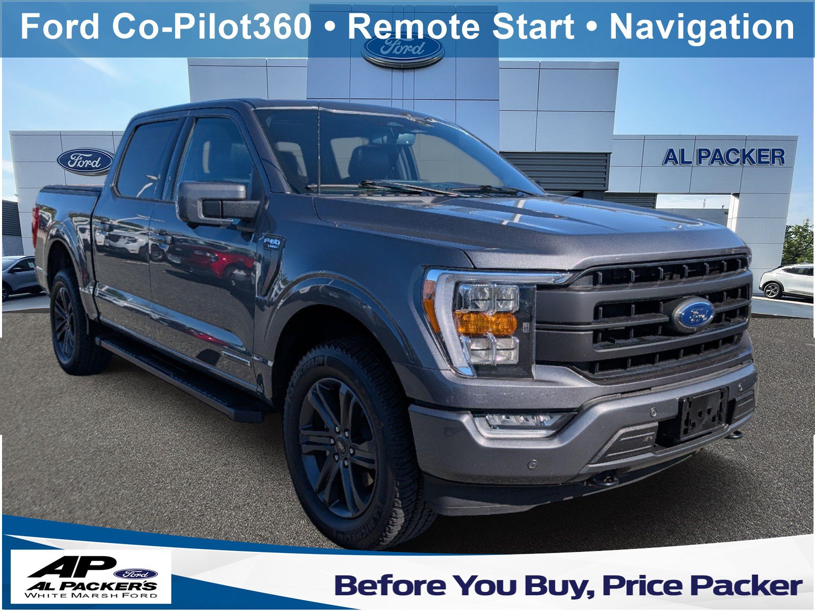 Certified 2023 Ford F150 Lariat w/ Max Trailer Tow Package