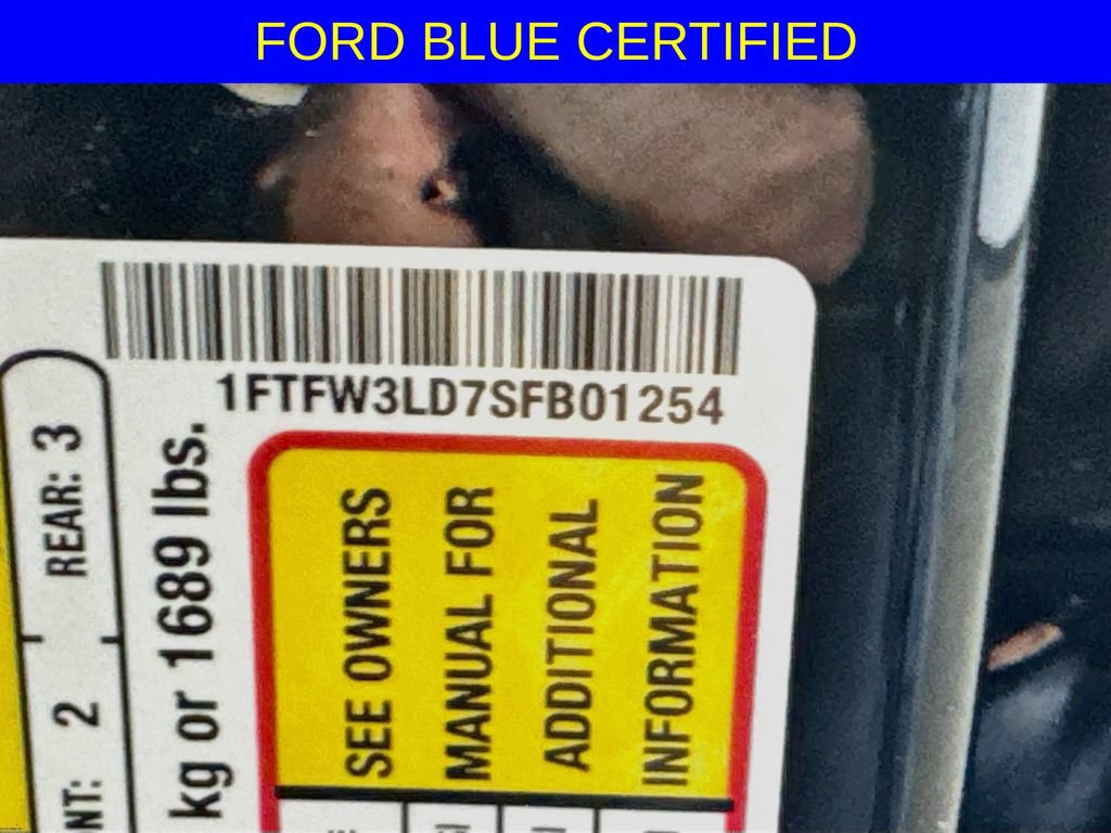 Certified 2025 Ford F150 XLT w/ Equipment Group 301A Standard AWD/4WD image 33