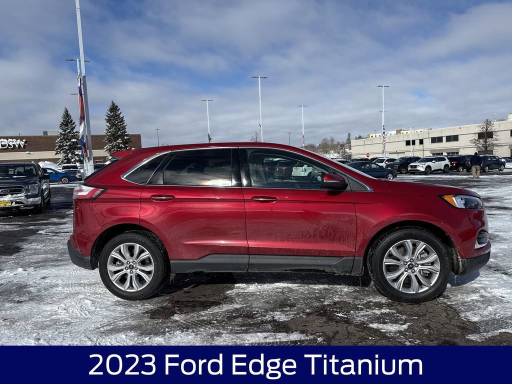 Certified 2023 Ford Edge Titanium w/ Class II Trailer Tow Package image 2