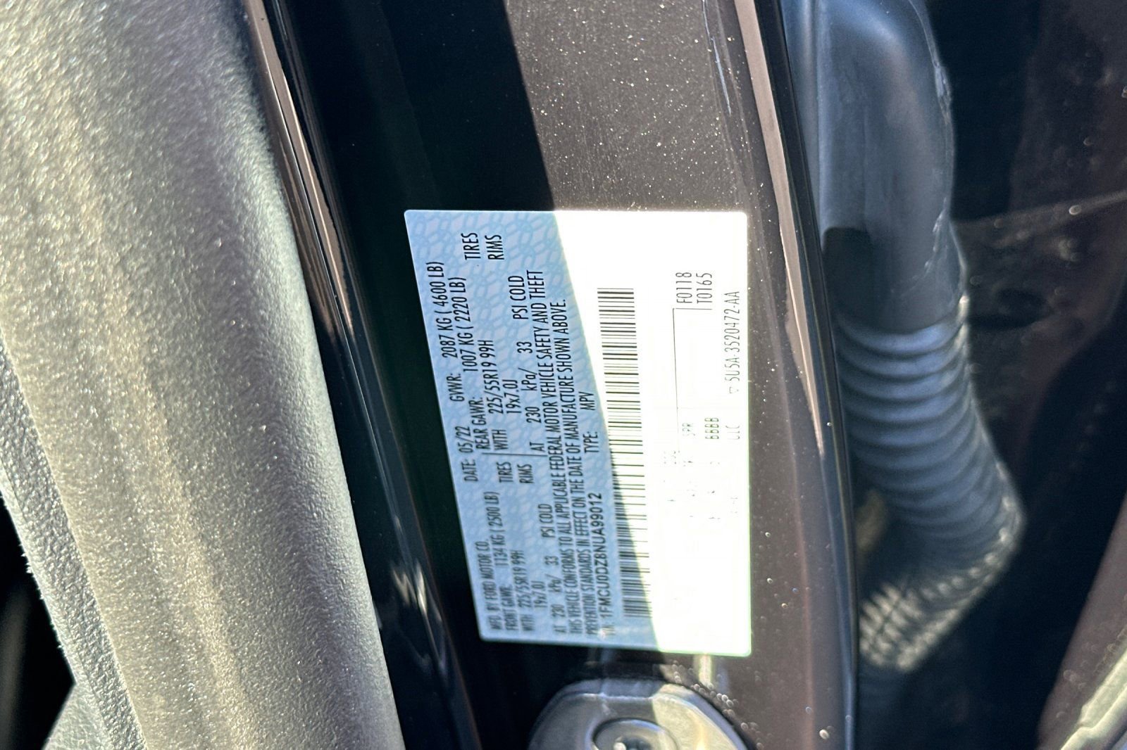 Certified 2022 Ford Escape Titanium w/ Class II Trailer Tow Package image 34