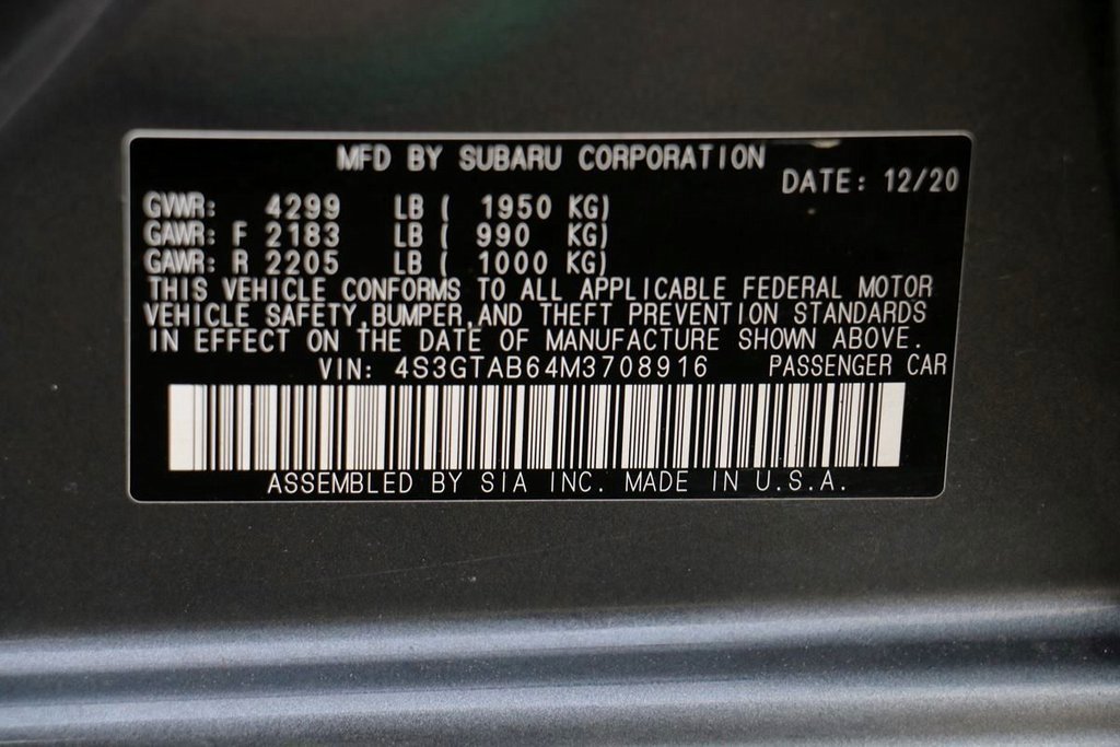 Used 2021 Subaru Impreza 2.0i image 30