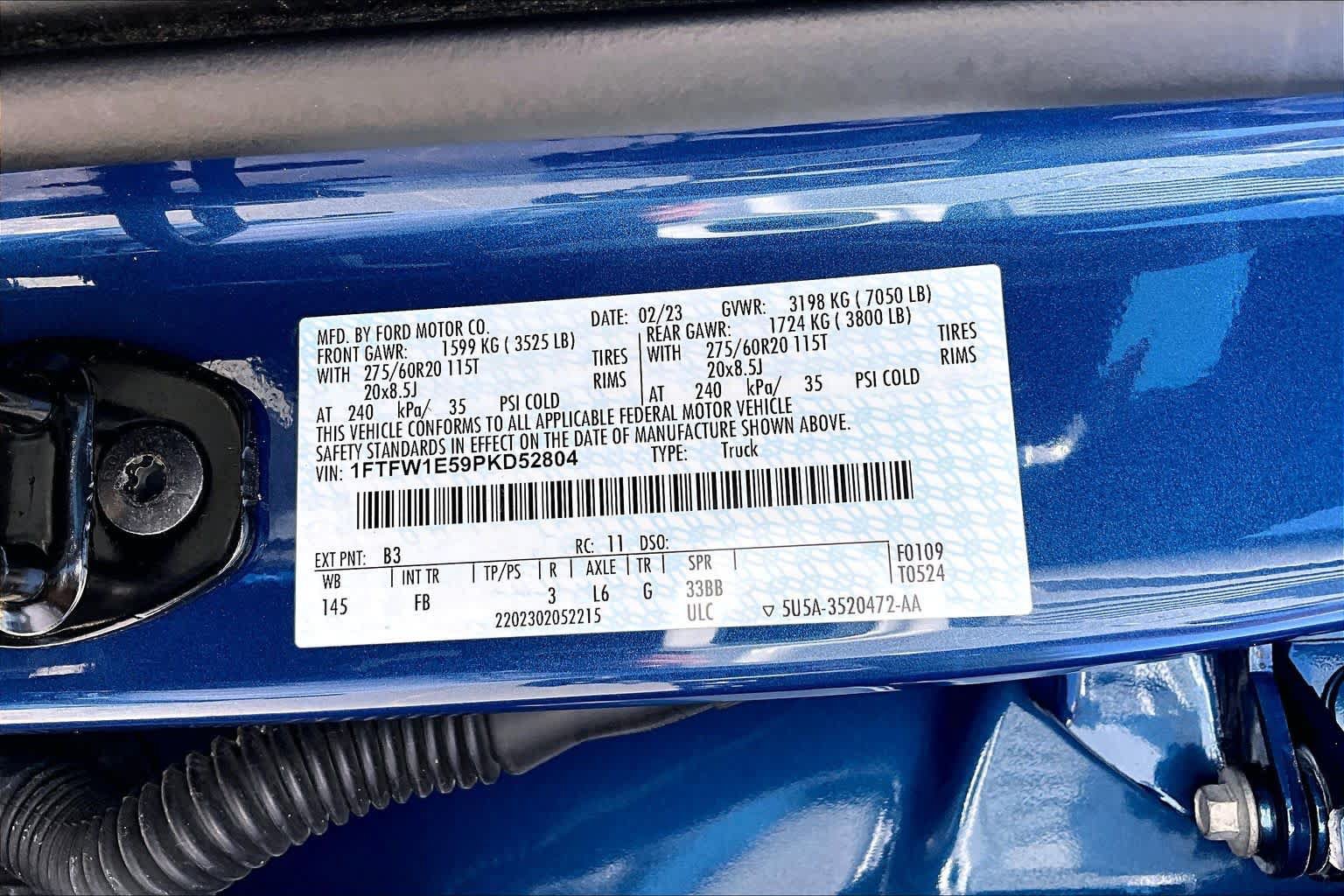 Certified 2023 Ford F150 XLT AWD/4WD image 34