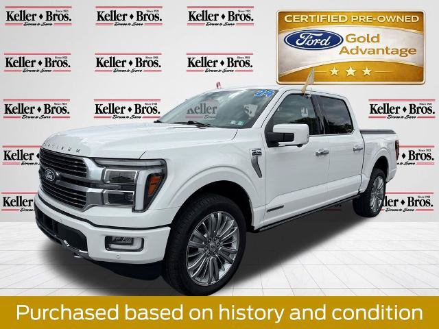 Certified 2024 Ford F150 Platinum w/ Equipment Group 703A Plus AWD/4WD image 4
