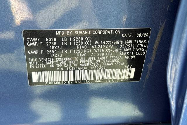 Used 2020 Subaru Outback Limited XT w/ Popular Package #2 AWD/4WD image 38