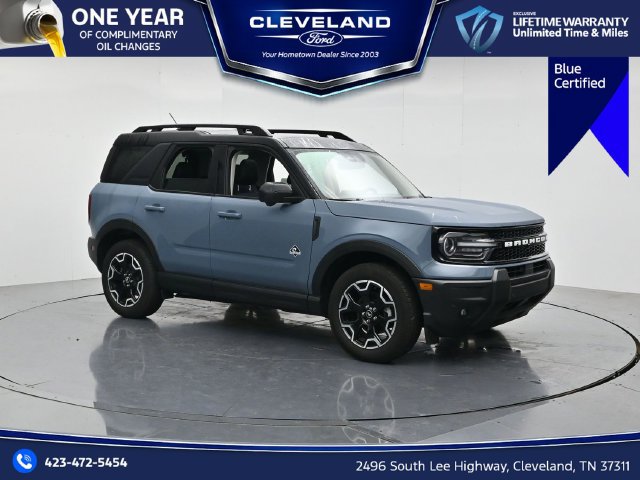 Certified 2025 Ford Bronco Sport Outer Banks w/ Outer Banks Tech Package+ AWD/4WD 360° Tour