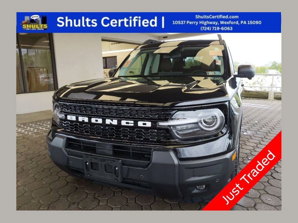 Certified 2025 Ford Bronco Sport Outer Banks w/ Outer Banks Tech Package+ AWD/4WD image 1