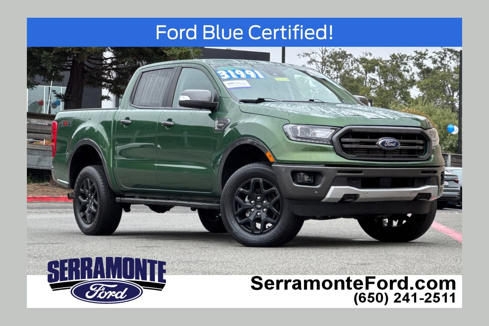 Certified 2023 Ford Ranger Lariat w/ Equipment Group 501A High
