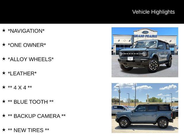 Certified 2023 Ford Bronco Outer Banks AWD/4WD image 4