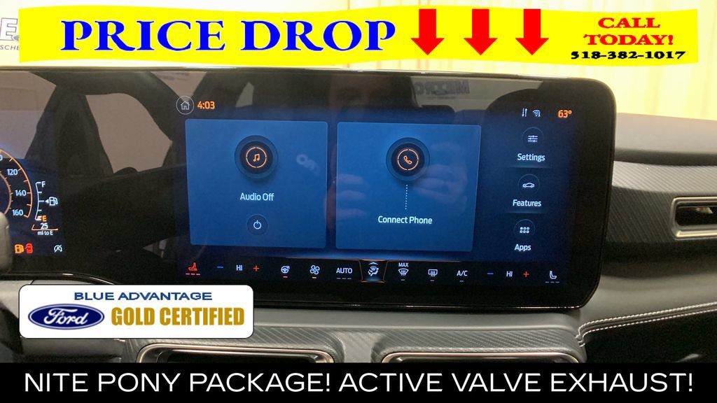 Certified 2025 Ford Mustang GT Premium w/ Mustang Nite Pony Package RWD image 30