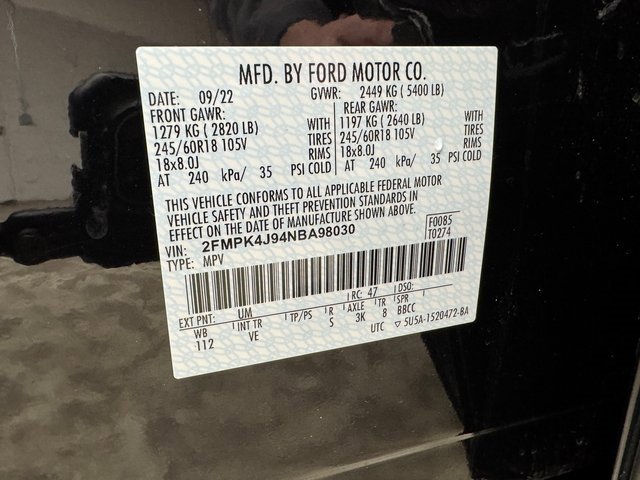 Certified 2022 Ford Edge SEL w/ Convenience Package image 30