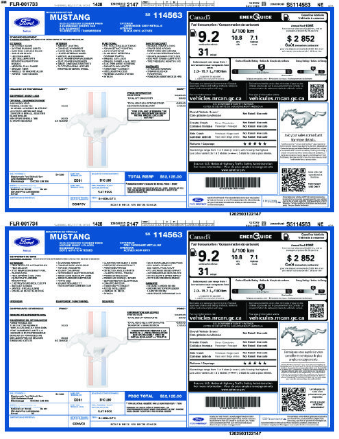 Certified 2025 Ford Mustang Premium RWD image 34