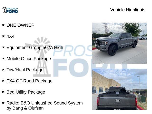 Certified 2025 Ford F150 Lariat w/ Equipment Group 502A High image 5