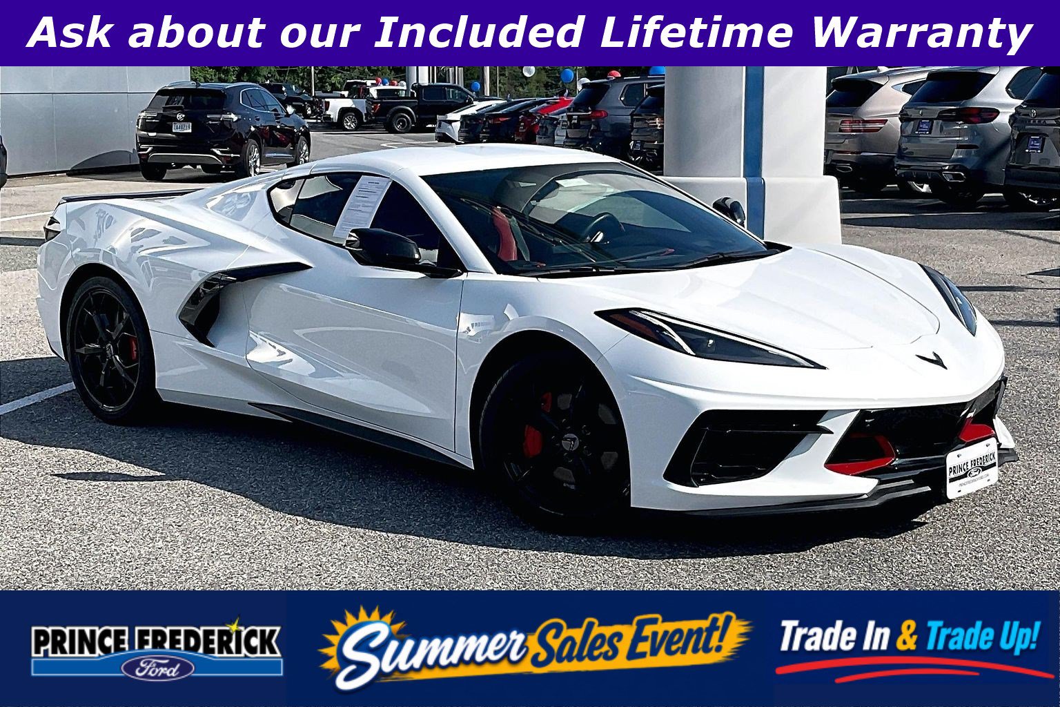Used 2022 Chevrolet Corvette Stingray Preferred Cpe w/ Engine Appearance Package