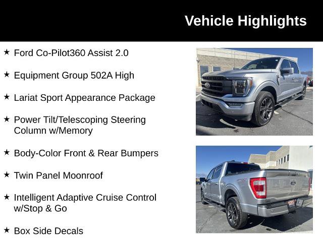 Certified 2023 Ford F150 Lariat w/ Equipment Group 502A High AWD/4WD image 7