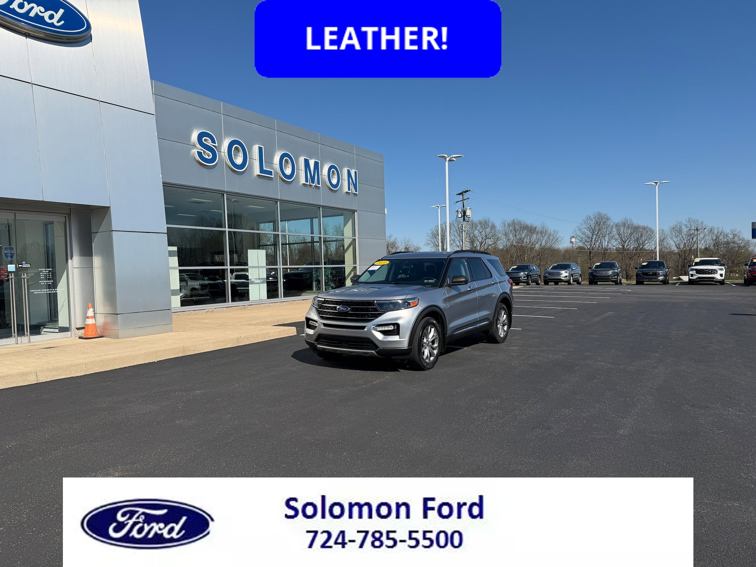 Certified 2020 Ford Explorer XLT w/ Equipment Group 202A
