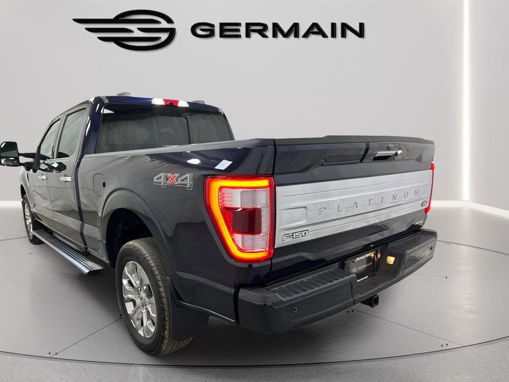 Certified 2022 Ford F150 Platinum w/ Max Trailer Tow Package image 3