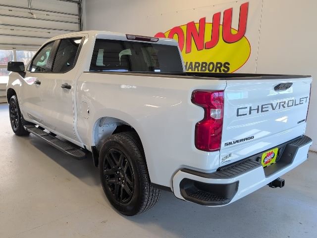 Certified 2023 Chevrolet Silverado 1500 Custom w/ LPO, Dark Essentials Package AWD/4WD image 2