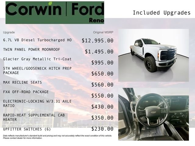 Certified 2025 Ford F350 Platinum AWD/4WD image 3