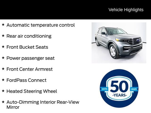 Certified 2023 Ford Explorer XLT w/ Equipment Group 202A image 10