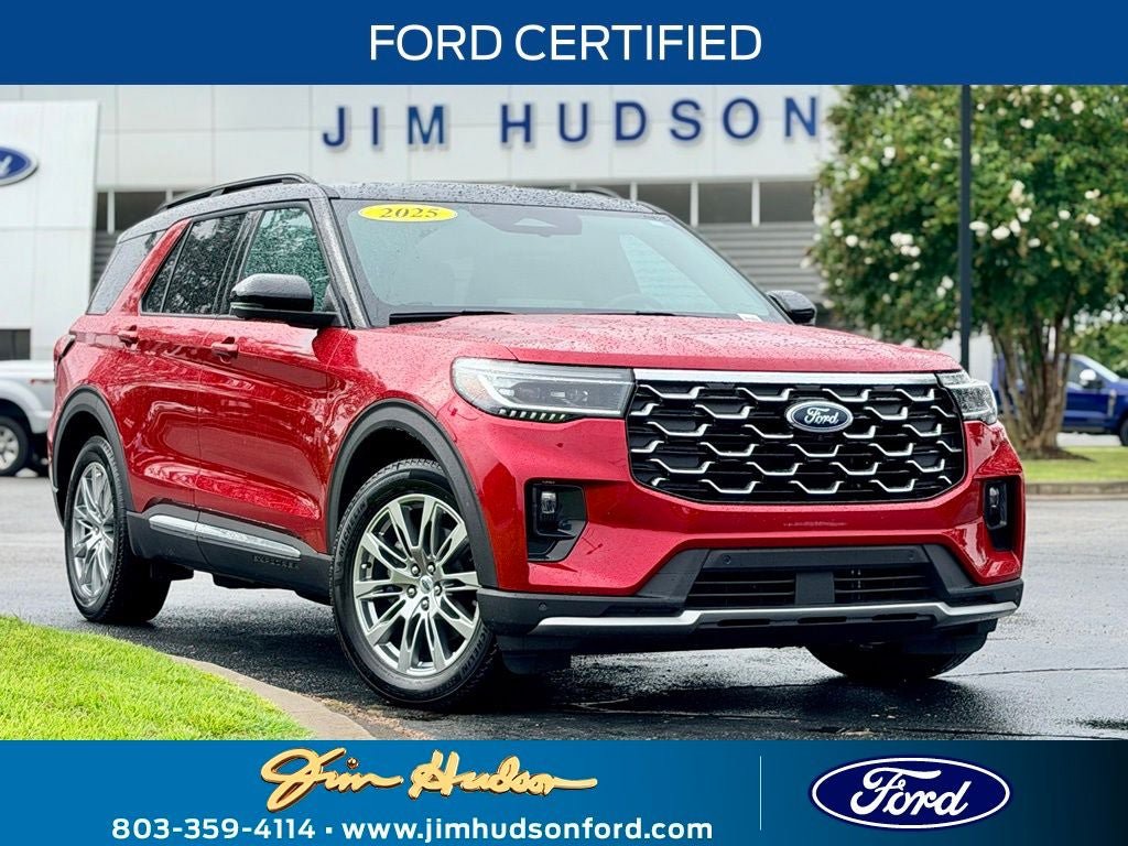 Certified 2025 Ford Explorer Platinum RWD video 1