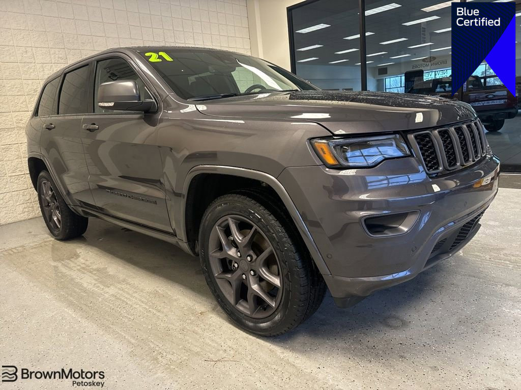 Used 2021 Jeep Grand Cherokee Limited w/ Quick Order Package 2GK 80th